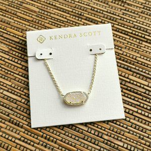 Kendra Scott Elisa Gold Drusy Pendant Necklace